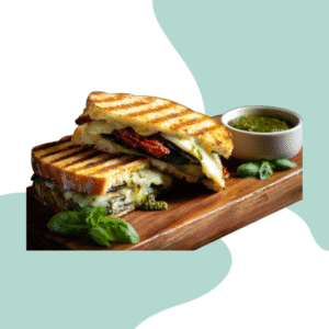 Go Green Pesto Veggie Panini