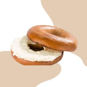 Plain Bagel with Cream Cheese