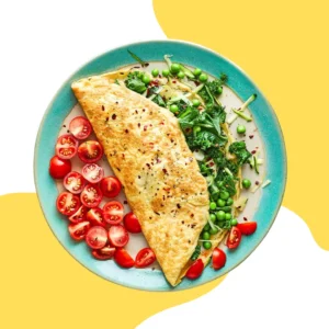 Omelette With Choice of Veggies or Meat